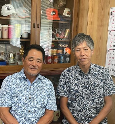 平良社長と田中社長(沖縄DK)